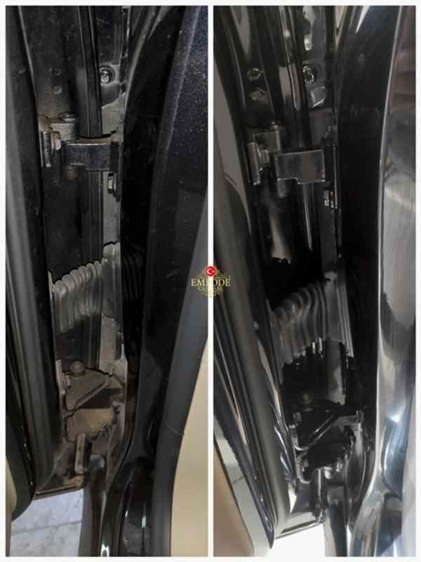 arka kapı detaylı temizlik öncesi sonrası