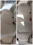 arka koltuklar detaylı temizlik öncesi sonrası